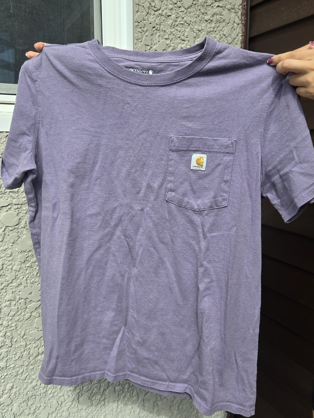 Women's Carhartt Lavander Pocket Outdoor Relax Shirt Large